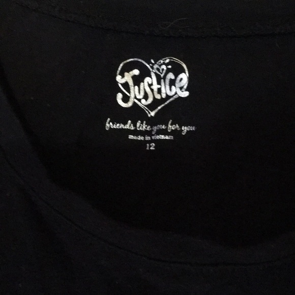 Girls sz 12 justice tank top - Picture 3 of 3